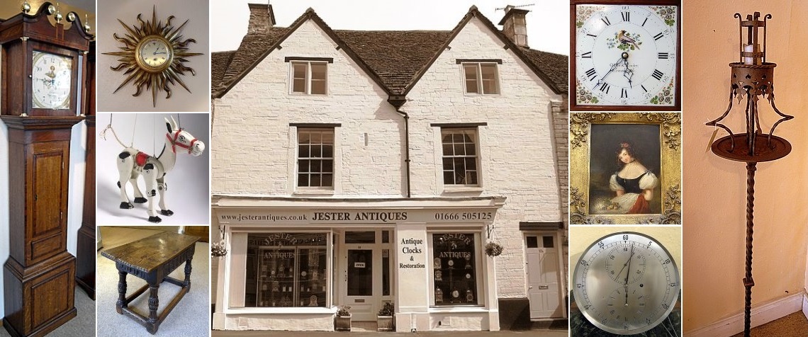 Jester Antiques Shop Front